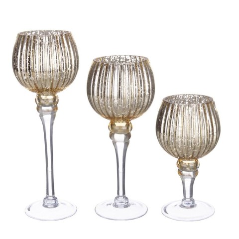 SET 3 P CANDELA SHEILA CALICE